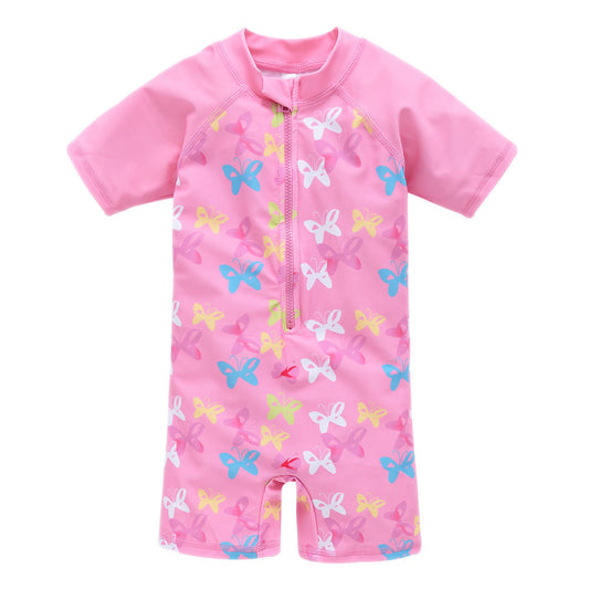 Butterfly UV Protection Swimwear for Girls