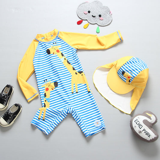 Little Kids Baby Thermal Quick-drying Surfing Suit Set
